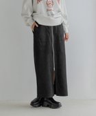 【ローリーズファーム/LOWRYS FARM】のスエードZIPタイトスカート 人気、トレンドファッション・服の通販 founy(ファニー) ファッション Fashion レディースファッション WOMEN スカート Skirt シンプル Simple ジップ Zip スウェード Suede スエード Suede ストレッチ Stretch スリット Slit タイトスカート Tight Skirt パウダー Powder フロント Front thumbnail ブラック09|ID: prp329100004187848 ipo3291000000029058284