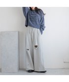 【ローリーズファーム/LOWRYS FARM】のブークレロゴショートLS 人気、トレンドファッション・服の通販 founy(ファニー) ファッション Fashion レディースファッション WOMEN クロップド Cropped シンプル Simple プリント Print ボトム Bottom リラックス Relax thumbnail ブルー85|ID: prp329100004187854 ipo3291000000029014139