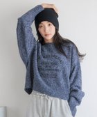 【ローリーズファーム/LOWRYS FARM】のブークレロゴショートLS 人気、トレンドファッション・服の通販 founy(ファニー) ファッション Fashion レディースファッション WOMEN クロップド Cropped シンプル Simple プリント Print ボトム Bottom リラックス Relax thumbnail ブルー85|ID: prp329100004187854 ipo3291000000029431853