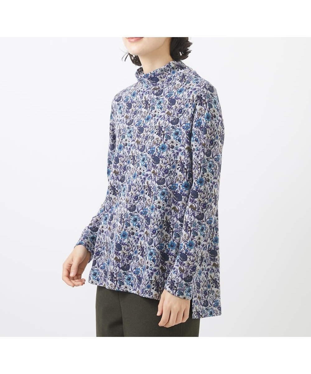 【その他のブランド/Other】のLIBERTYプリントロング丈カットソー(Rachel) 人気、トレンドファッション・服の通販 founy(ファニー) 　ファッション　Fashion　レディースファッション　WOMEN　トップス・カットソー　Tops/Tshirt　カットソー　Cut and Sewn　インナー　Inner　オレンジ　Orange　カットソー　Cut And Sew　カーディガン　Cardigan　クラシック　Classic　コレクション　Collection　ショート　Short　ジャケット　Jacket　プリント　Print　ロング　Long　ロンドン　London　 other-1|ID: prp329100004187885 ipo3291000000029014298