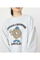 【ロデオクラウンズワイドボウル/RODEO CROWNS WIDE BOWL】の【UNISEX】JOY DONUTS スウェット L/T.GRY1|ID: prp329100004187920 ipo3291000000029014441