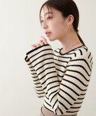 【ナチュラルクチュール/natural couture】のフレア袖配色リブニット その他1|ID: prp329100004188009 ipo3291000000029087463