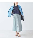 【ルクールブラン/le.coeur blanc】のドライストレッチカーゴスカート 人気、トレンドファッション・服の通販 founy(ファニー) ファッション Fashion レディースファッション WOMEN スカート Skirt おすすめ Recommend ストレッチ Stretch ストレート Straight スリット Slit 夏 Summer 楽ちん Easy thumbnail ブラック柄|ID: prp329100004189046 ipo3291000000029022640