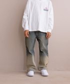 【ローリーズファーム/LOWRYS FARM / KIDS】のCONEストレートパンツ 人気、トレンドファッション・服の通販 founy(ファニー) ファッション Fashion キッズファッション KIDS ボトムス Bottoms/Kids クラッシュ Crash グラデーション Gradation ストレート Straight トレンド Trend ルーズ Loose 定番 Standard thumbnail グラデーション80|ID: prp329100004189079 ipo3291000000029510113