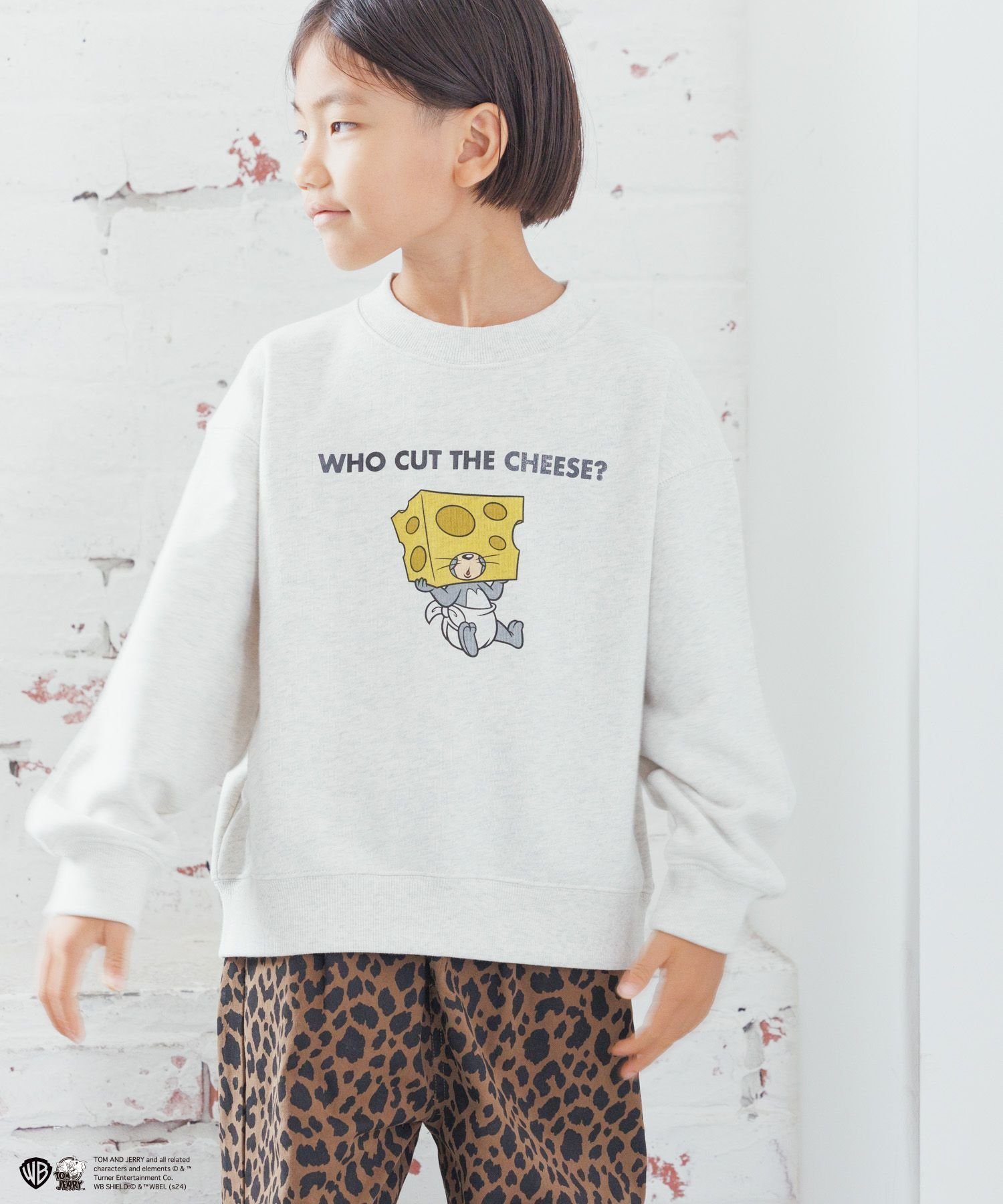 【ローリーズファーム/LOWRYS FARM / KIDS】のTOM and JERRY SWEATSHIRT インテリア・キッズ・メンズ・レディースファッション・服の通販 founy(ファニー) 　ファッション　Fashion　キッズファッション　KIDS　トップス・カットソー　Tops/Tees/Kids　S/S・春夏　Ss・Spring/Summer　シンプル　Simple　フォルム　Form　夏　Summer　春　Spring　TUFFY08|ID: prp329100004189114 ipo3291000000029510120