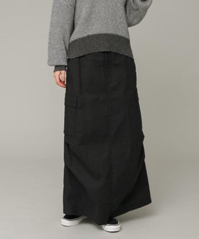 【サニーレーベル/Sonny Label / URBAN RESEARCH】のカーゴロングスカート 人気、トレンドファッション・服の通販 founy(ファニー) ファッション Fashion レディースファッション WOMEN スカート Skirt ロングスカート Long Skirt 2024年 2024 2024-2025秋冬・A/W Aw/Autumn/Winter/Fw/Fall/2024-2025 A/W・秋冬 Aw・Autumn/Winter・Fw・Fall-Winter 冬 Winter おすすめ Recommend シンプル Simple スウェット Sweat トレンド Trend ポケット Pocket ミリタリー Military ワーク Work |ID:prp329100004189124