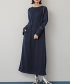 【センスオブプレイス/SENSE OF PLACE by URBAN RESEARCH】のウエストタックカットワンピース 人気、トレンドファッション・服の通販 founy(ファニー) ファッション Fashion レディースファッション WOMEN ワンピース Dress 2024年 2024 2024-2025秋冬・A/W Aw/Autumn/Winter/Fw/Fall/2024-2025 A/W・秋冬 Aw・Autumn/Winter・Fw・Fall-Winter 冬 Winter スリット Slit パイピング Piping フレア Flare thumbnail NAVY|ID: prp329100004189201 ipo3291000000029549078