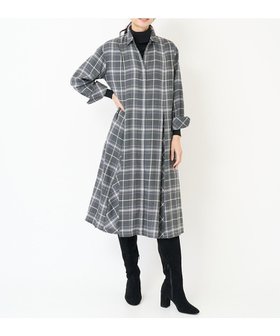 【クリスチャン オジャール/CHRISTIAN AUJARD】のオリジナルチェックワンピース 人気、トレンドファッション・服の通販 founy(ファニー) ファッション Fashion レディースファッション WOMEN ワンピース Dress アンダー Under キャミソール Camisole クラシック Classic タイツ Tights チェック Check ドレス Dress バランス Balance フレア Flare ベスト Vest 別注 Special Order リラックス Relax ロング Long おすすめ Recommend |ID:prp329100004189254