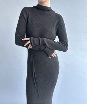 【エディット フォー ルル/edit.for LuLu】のシアーウール ワンピース 人気、トレンドファッション・服の通販 founy(ファニー) ファッション Fashion レディースファッション WOMEN ワンピース Dress 2024年 2024 2024-2025秋冬・A/W Aw/Autumn/Winter/Fw/Fall/2024-2025 おすすめ Recommend イタリア Italy シアー Sheer スリム Slim フェミニン Feminine 冬 Winter |ID:prp329100004189307