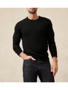 【バナナリパブリック ファクトリーストア/BANANA REPUBLIC FACTORY STORE / MEN】のBANANA REPUBLIC FACTORY STORE メリノウール セーター 人気、トレンドファッション・服の通販 founy(ファニー) ファッション Fashion メンズファッション MEN A/W・秋冬 Aw・Autumn/Winter・Fw・Fall-Winter シンプル Simple スリーブ Sleeve セーター Sweater ベーシック Basic マフラー Scarf ロング Long 帽子 Hat thumbnail BLACK|ID: prp329100004189427 ipo3291000000029515611