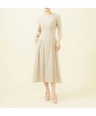 【シビラ/SYBILLA】のタッキングデザインドレス(七分袖) 人気、トレンドファッション・服の通販 founy(ファニー) ファッション Fashion レディースファッション WOMEN トップス・カットソー Tops/Tshirt ワンピース Dress ドレス Party Dresses シェイプ Shape シンプル Simple ドレス Dress フィット Fit フォルム Form フレア Flare thumbnail ライトベージュ|ID: prp329100004189470 ipo3291000000029024191