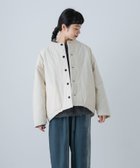 【かぐれ/kagure / URBAN RESEARCH】の中綿ノーカラージャケット 人気、トレンドファッション・服の通販 founy(ファニー) ファッション Fashion レディースファッション WOMEN アウター Coat Outerwear ジャケット Jackets ノーカラージャケット No Collar Leather Jackets インナー Inner 春 Spring 秋 Autumn/Fall ショート Short シンプル Simple ジャケット Jacket ポケット Pocket 冬 Winter A/W・秋冬 Aw・Autumn/Winter・Fw・Fall-Winter おすすめ Recommend 2024年 2024 2024-2025秋冬・A/W Aw/Autumn/Winter/Fw/Fall/2024-2025 thumbnail L/BEIGE|ID: prp329100004189472 ipo3291000000029160894