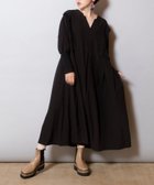 【オズモーシス/OSMOSIS】のドルマンタックワンピース 人気、トレンドファッション・服の通販 founy(ファニー) ファッション Fashion レディースファッション WOMEN ワンピース Dress 秋 Autumn/Fall thumbnail BLACK2|ID: prp329100004189513 ipo3291000000029024376