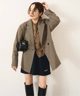 【ジャーナルスタンダード/JOURNAL STANDARD】のT/R チェックオーバージャケット 人気、トレンドファッション・服の通販 founy(ファニー) ファッション Fashion レディースファッション WOMEN アウター Coat Outerwear ジャケット Jackets 2024年 2024 2024-2025秋冬・A/W Aw/Autumn/Winter/Fw/Fall/2024-2025 ジャケット Jacket チェック Check トレンド Trend |ID:prp329100004189670