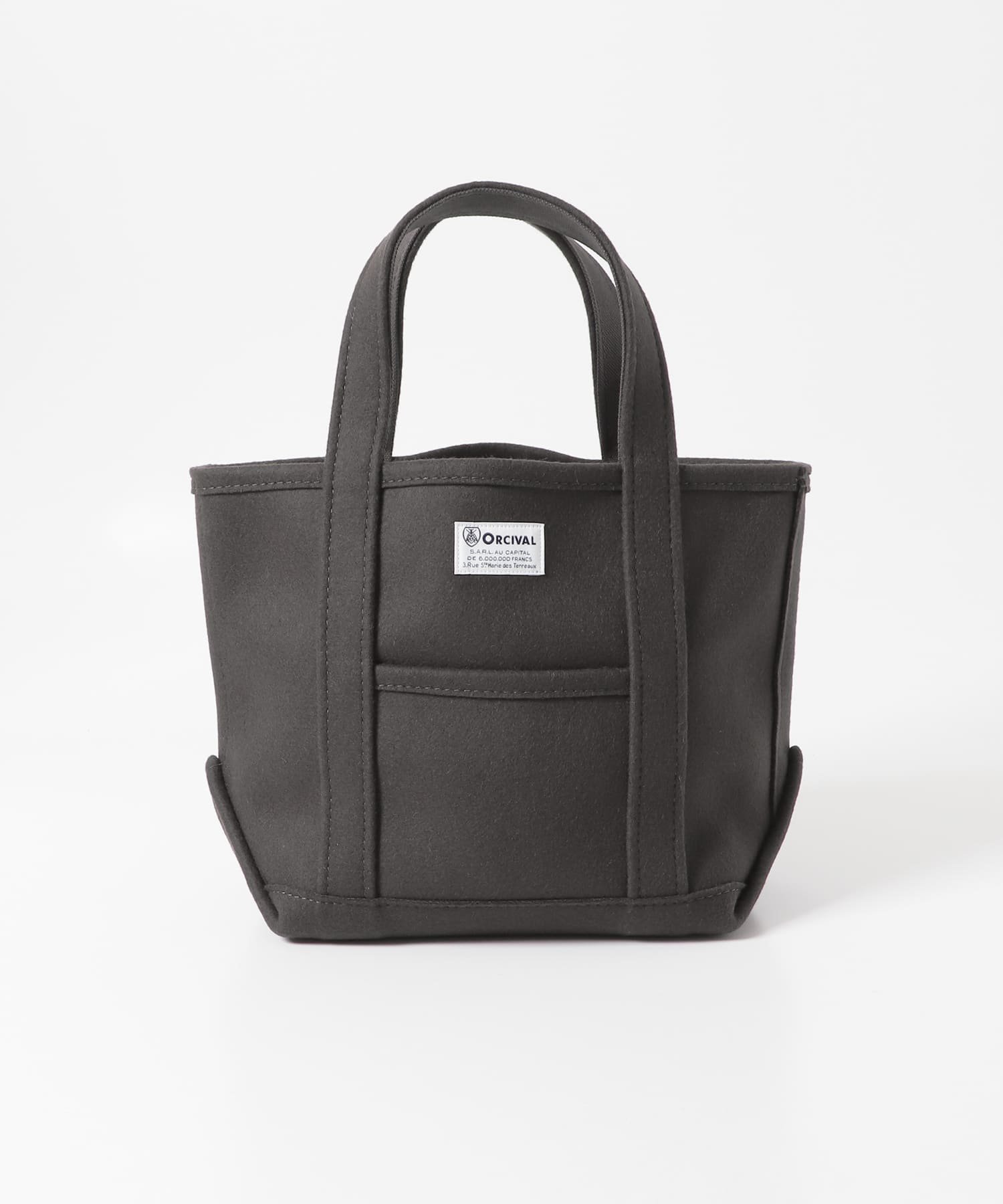 【アーバンリサーチ ドアーズ/URBAN RESEARCH DOORS】のORCIVAL MELTON TOTE BAG SMALL 人気、トレンドファッション・服の通販 founy(ファニー) 　ファッション　Fashion　レディースファッション　WOMEN　バッグ　Bag　2024年　2024　2024-2025秋冬・A/W　Aw/Autumn/Winter/Fw/Fall/2024-2025　A/W・秋冬　Aw・Autumn/Winter・Fw・Fall-Winter　冬　Winter　フランス　France　ボーダー　Border　 other-1|ID: prp329100004189763 ipo3291000000029294030