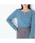 【ナチュラル ビューティー ベーシック/NATURAL BEAUTY BASIC】の総針ベーシックシリーズ カーブネックニット 24AW 人気、トレンドファッション・服の通販 founy(ファニー) ファッション Fashion レディースファッション WOMEN トップス・カットソー Tops/Tshirt ニット Knit Tops 2024年 2024 2024-2025秋冬・A/W Aw/Autumn/Winter/Fw/Fall/2024-2025 コンパクト Compact パール Pearl ベーシック Basic エレガント 上品 Elegant 定番 Standard thumbnail ブルー|ID: prp329100004189920 ipo3291000000029025959