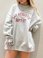 【ギャップ/GAP】のGAPロゴ モックネック スウェット・トレーナー LIGHT HEATHER GREY|ID: prp329100004190040 ipo3291000000029511329