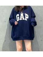 【ギャップ/GAP】のGAPロゴ モックネック スウェット・トレーナー NAVY_UNIFORM|ID: prp329100004190040 ipo3291000000029511331