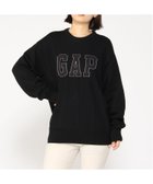 【ギャップ/GAP】のGAPロゴ インターシャセーター 人気、トレンドファッション・服の通販 founy(ファニー) ファッション Fashion レディースファッション WOMEN ショルダー Shoulder ドロップ Drop フロント Front 長袖 Long Sleeve thumbnail BLACK|ID: prp329100004190044 ipo3291000000029026444