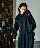 【ニコアンド/niko and】のMODE NORM CORE ワッフル×チェックプルオーバー 人気、トレンドファッション・服の通販 founy(ファニー) ファッション Fashion レディースファッション WOMEN トップス・カットソー Tops/Tshirt プルオーバー Pullover ショルダー Shoulder チェック Check ドッキング Docking ドロップ Drop ワッフル Waffle 秋 Autumn/Fall thumbnail ブラック19|ID: prp329100004190113 ipo3291000000029026729