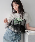 【ローリーズファーム/LOWRYS FARM】の2WAYチュールキャミ 人気、トレンドファッション・服の通販 founy(ファニー) ファッション Fashion レディースファッション WOMEN トップス・カットソー Tops/Tshirt キャミソール / ノースリーブ No Sleeves おすすめ Recommend キャミソール Camisole ギャザー Gather ジャケット Jacket チュール Tulle thumbnail ブラック09|ID: prp329100004190198 ipo3291000000029227434