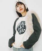 【センスオブプレイス/SENSE OF PLACE by URBAN RESEARCH】の『別注』さらさ*SENSE OF PLACE バイカラーラグランロングTシャツ 人気、トレンドファッション・服の通販 founy(ファニー) ファッション Fashion レディースファッション WOMEN トップス・カットソー Tops/Tshirt シャツ/ブラウス Shirts/Blouses ロング / Tシャツ T-Shirts カーディガン Cardigan スーツ Suit ネイル Nail 別注 Special Order ルーズ Loose ロング Long 冬 Winter A/W・秋冬 Aw・Autumn/Winter・Fw・Fall-Winter おすすめ Recommend 2024年 2024 2024-2025秋冬・A/W Aw/Autumn/Winter/Fw/Fall/2024-2025 thumbnail IVO×BLK|ID: prp329100004190235 ipo3291000000029027302