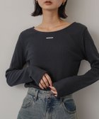 【センスオブプレイス/SENSE OF PLACE by URBAN RESEARCH】のプレートツキバレエネックトップ 人気、トレンドファッション・服の通販 founy(ファニー) ファッション Fashion レディースファッション WOMEN 2024年 2024 2024-2025秋冬・A/W Aw/Autumn/Winter/Fw/Fall/2024-2025 A/W・秋冬 Aw・Autumn/Winter・Fw・Fall-Winter 冬 Winter thumbnail CHARCOAL|ID: prp329100004190254 ipo3291000000029027390