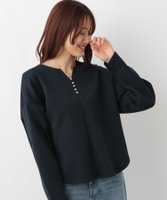 【グローバルワーク/GLOBAL WORK】のライトクッションパールプルオーバー/115492 人気、トレンドファッション・服の通販 founy(ファニー) ファッション Fashion レディースファッション WOMEN トップス・カットソー Tops/Tshirt プルオーバー Pullover クッション Cushion ネックレス Necklace パール Pearl ワイド Wide エレガント 上品 Elegant 人気 Popularity 軽量 Lightweight |ID:prp329100004190258