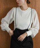 【サニーレーベル/Sonny Label / URBAN RESEARCH】の『WEB限定』パフスリーブコンビプルオーバー 人気、トレンドファッション・服の通販 founy(ファニー) ファッション Fashion レディースファッション WOMEN トップス・カットソー Tops/Tshirt プルオーバー Pullover 2025年 2025 S/S・春夏 Ss・Spring/Summer おすすめ Recommend カットソー Cut And Sew ギャザー Gather コンパクト Compact ドッキング Docking バランス Balance 夏 Summer thumbnail オフ|ID: prp329100004190272 ipo3291000000029454870