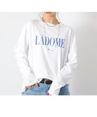 【ルージュヴィフラクレ/Rouge vif la cle】の【MICA DEAL /マイカアンドディール】LADOME プリントロンT / 人気、トレンドファッション・服の通販 founy(ファニー) ファッション Fashion レディースファッション WOMEN トップス・カットソー Tops/Tshirt ロング / Tシャツ T-Shirts インナー Inner シルク Silk ジャケット Jacket 人気 Popularity フランス France プリント Print リラックス Relax エレガント 上品 Elegant thumbnail ホワイト|ID: prp329100004190330 ipo3291000000029027693