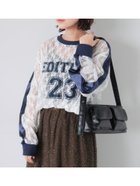 【エヘカソポ/ehka sopo】のレースプリントロンT 人気、トレンドファッション・服の通販 founy(ファニー) ファッション Fashion レディースファッション WOMEN トップス・カットソー Tops/Tshirt ロング / Tシャツ T-Shirts スポーティ Sporty スリーブ Sleeve プリント Print レース Race ロング Long thumbnail オフホワイト|ID: prp329100004190345 ipo3291000000029027749