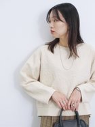 【サマンサモスモス/Samansa Mos2】のジャカードダンボールプルオーバー 人気、トレンドファッション・服の通販 founy(ファニー) ファッション Fashion レディースファッション WOMEN トップス・カットソー Tops/Tshirt プルオーバー Pullover シンプル Simple ジャカード Jacquard ハイネック High Neck ベーシック Basic thumbnail キナリ|ID: prp329100004190352 ipo3291000000029166483