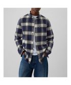 【ギャップ/GAP】のオーガニックコットン フランネルシャツ 人気、トレンドファッション・服の通販 founy(ファニー) ファッション Fashion レディースファッション WOMEN トップス・カットソー Tops/Tshirt シャツ/ブラウス Shirts/Blouses チェック Check パッチ Patch フロント Front ポケット Pocket 長袖 Long Sleeve thumbnail NAVY/GREEN_PLAID|ID: prp329100004190496 ipo3291000000029028490