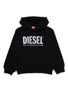 【ディーゼル/DIESEL / KIDS】のキッズ フーディースウェット ロゴ 人気、トレンドファッション・服の通販 founy(ファニー) ファッション Fashion キッズファッション KIDS おすすめ Recommend ギフト プレゼント Gift Present ショート Short セットアップ Set Up フロント Front リラックス Relax ロング Long thumbnail ブラック|ID: prp329100004190527 ipo3291000000029515429