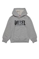 【ディーゼル/DIESEL / KIDS】のキッズ フーディースウェット ロゴ 人気、トレンドファッション・服の通販 founy(ファニー) ファッション Fashion キッズファッション KIDS おすすめ Recommend ギフト プレゼント Gift Present ショート Short セットアップ Set Up フロント Front リラックス Relax ロング Long thumbnail ライトグレー|ID: prp329100004190527 ipo3291000000029515430