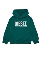 【ディーゼル/DIESEL / KIDS】のキッズ フーディースウェット ロゴ 人気、トレンドファッション・服の通販 founy(ファニー) ファッション Fashion キッズファッション KIDS おすすめ Recommend ギフト プレゼント Gift Present ショート Short セットアップ Set Up フロント Front リラックス Relax ロング Long thumbnail グリーン|ID: prp329100004190527 ipo3291000000029515432