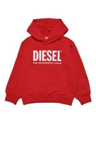 【ディーゼル/DIESEL / KIDS】のキッズ フーディースウェット ロゴ 人気、トレンドファッション・服の通販 founy(ファニー) ファッション Fashion キッズファッション KIDS おすすめ Recommend ギフト プレゼント Gift Present ショート Short セットアップ Set Up フロント Front リラックス Relax ロング Long thumbnail レッド|ID: prp329100004190527 ipo3291000000029515442