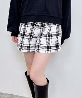 【イング/INGNI】 チェック柄キュロットPT人気、トレンドファッション・服の通販 founy(ファニー) ファッション Fashion レディースファッション WOMEN スカート Skirt キュロット Culottes チェック Check ポケット Pocket モノトーン Monotone エレガント 上品 Elegant |ID:prp329100004190663