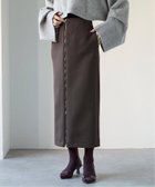 【ヴェルメイユ パー イエナ/VERMEIL par iena】のフロントZIPタイトスカート 人気、トレンドファッション・服の通販 founy(ファニー) ファッション Fashion レディースファッション WOMEN スカート Skirt 2024年 2024 2024-2025秋冬・A/W Aw/Autumn/Winter/Fw/Fall/2024-2025 インナー Inner カットソー Cut And Sew シンプル Simple ジャージー Jersey スリット Slit タイトスカート Tight Skirt フロント Front リラックス Relax thumbnail ブラウン B|ID: prp329100004190801 ipo3291000000029168665