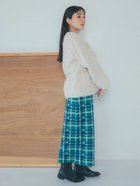 【サマンサモスモス/Samansa Mos2】のジャカードチェックタイトスカート 人気、トレンドファッション・服の通販 founy(ファニー) ファッション Fashion レディースファッション WOMEN スカート Skirt スニーカー Sneakers チェック Check ペンシル Pencil thumbnail グリーン|ID: prp329100004190813 ipo3291000000029168724