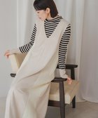 【バブ ブージュルード/Bab Bou Jeloud】のスエード*リブ2WAYジャンスカ 人気、トレンドファッション・服の通販 founy(ファニー) ファッション Fashion レディースファッション WOMEN インナー Inner ウォーム Worm カットソー Cut And Sew ジャンスカ Janska スエード Suede ストレッチ Stretch ミックス Mix 再入荷 Restock/Back In Stock/Re Arrival thumbnail IVORY|ID: prp329100004190833 ipo3291000000029029868