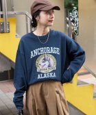 【フリークスストア/FREAK'S STORE】のドッグ カレッジスウェット 24AW ネイビー|ID: prp329100004191327 ipo3291000000029520178