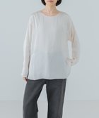 【アーバンリサーチ/URBAN RESEARCH】のヴィンテージサテンTブラウス 人気、トレンドファッション・服の通販 founy(ファニー) ファッション Fashion レディースファッション WOMEN トップス・カットソー Tops/Tshirt シャツ/ブラウス Shirts/Blouses 2024年 2024 2024-2025秋冬・A/W Aw/Autumn/Winter/Fw/Fall/2024-2025 A/W・秋冬 Aw・Autumn/Winter・Fw・Fall-Winter 冬 Winter インナー Inner サテン Satin シャーリング Shirring スリット Slit デニム Denim ベーシック Basic thumbnail IVORY|ID: prp329100004191330 ipo3291000000029531791