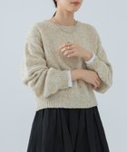 【アーバンリサーチ/URBAN RESEARCH】の『WEB限定』カラーメランジエアリークルーネックニット 人気、トレンドファッション・服の通販 founy(ファニー) ファッション Fashion レディースファッション WOMEN トップス・カットソー Tops/Tshirt ニット Knit Tops 2024年 2024 2024-2025秋冬・A/W Aw/Autumn/Winter/Fw/Fall/2024-2025 A/W・秋冬 Aw・Autumn/Winter・Fw・Fall-Winter 冬 Winter ショート Short スラックス Slacks デニム Denim メランジ Melange thumbnail IVORYxYEL|ID: prp329100004191335 ipo3291000000029519921