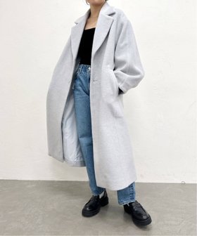 【ユーバイ スピック&スパン/U by Spick&Span】のロングチェスターコート 人気、トレンドファッション・服の通販 founy(ファニー) ファッション Fashion レディースファッション WOMEN アウター Coat Outerwear コート Coats チェスターコート Top Coat 2024年 2024 2024-2025秋冬・A/W Aw/Autumn/Winter/Fw/Fall/2024-2025 ショルダー Shoulder シンプル Simple トレンド Trend ドロップ Drop ボトム Bottom ロング Long |ID:prp329100004191473