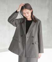 【グローバルワーク/GLOBAL WORK】のお手入れらくらくSET UPWジャケット/145442 人気、トレンドファッション・服の通販 founy(ファニー) ファッション Fashion レディースファッション WOMEN アウター Coat Outerwear ジャケット Jackets ジャケット Jacket ストレッチ Stretch セットアップ Set Up ダウン Down デニム Denim ワイド Wide 軽量 Lightweight |ID:prp329100004191667