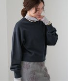 【イエナ/IENA】の《追加3 》コットン裏毛クロップドプルオーバー 人気、トレンドファッション・服の通販 founy(ファニー) ファッション Fashion レディースファッション WOMEN トップス・カットソー Tops/Tshirt プルオーバー Pullover 2024年 2024 2024-2025秋冬・A/W Aw/Autumn/Winter/Fw/Fall/2024-2025 thumbnail ネイビー|ID: prp329100004191790 ipo3291000000029036010