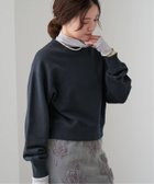 【イエナ/IENA】の《追加3》コットン裏毛クロップドプルオーバー 人気、トレンドファッション・服の通販 founy(ファニー) ファッション Fashion レディースファッション WOMEN トップス・カットソー Tops/Tshirt プルオーバー Pullover 2024年 2024 2024-2025秋冬・A/W Aw/Autumn/Winter/Fw/Fall/2024-2025 thumbnail ネイビー|ID: prp329100004191790 ipo3291000000029484774