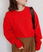 【スローブ イエナ/SLOBE IENA】のechecs クルーネックプルオーバー 人気、トレンドファッション・服の通販 founy(ファニー) ファッション Fashion レディースファッション WOMEN トップス・カットソー Tops/Tshirt プルオーバー Pullover 2024年 2024 2024-2025秋冬・A/W Aw/Autumn/Winter/Fw/Fall/2024-2025 インナー Inner カーディガン Cardigan シンプル Simple センター Center ベーシック Basic 定番 Standard thumbnail レッド|ID: prp329100004191834 ipo3291000000029301466