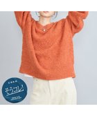 【コーエン/COEN】の【そうコレ!】ブークレボートネックニット ORANGE|ID: prp329100004191863 ipo3291000000029073965